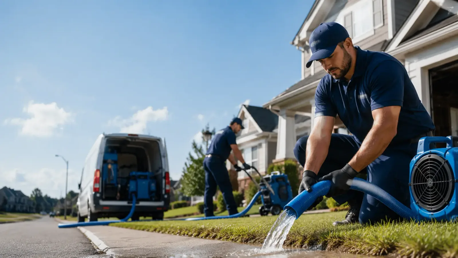 Flood Damage Restoration in Deep Water, WV